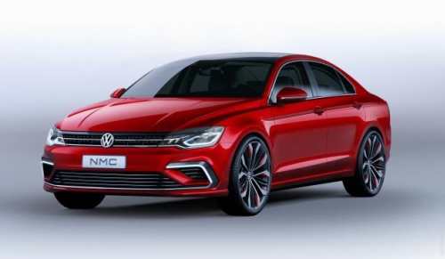 Компания Volkswagen представила роскошный концепт-кар New Midsize Coupe