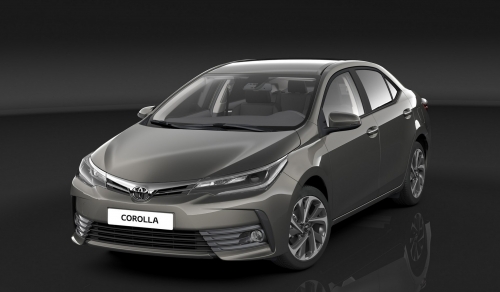 Новый облик Toyota Corolla