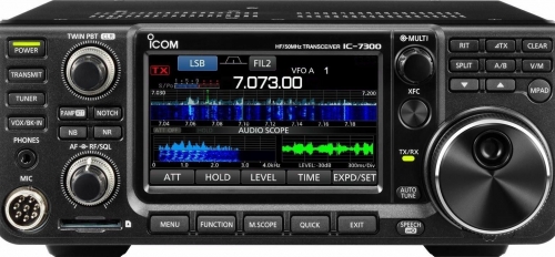 Обзор радиостанции ICOM IC-7300 для автомобиля